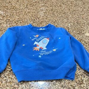 Tucker + Tate Vibrant Blue Rocket Hoodie
